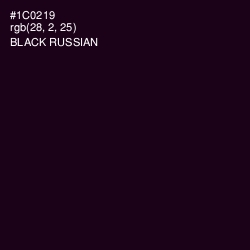#1C0219 - Black Russian Color Image